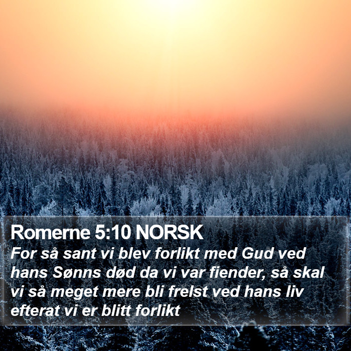 Romerne 5:10 NORSK Bible Study