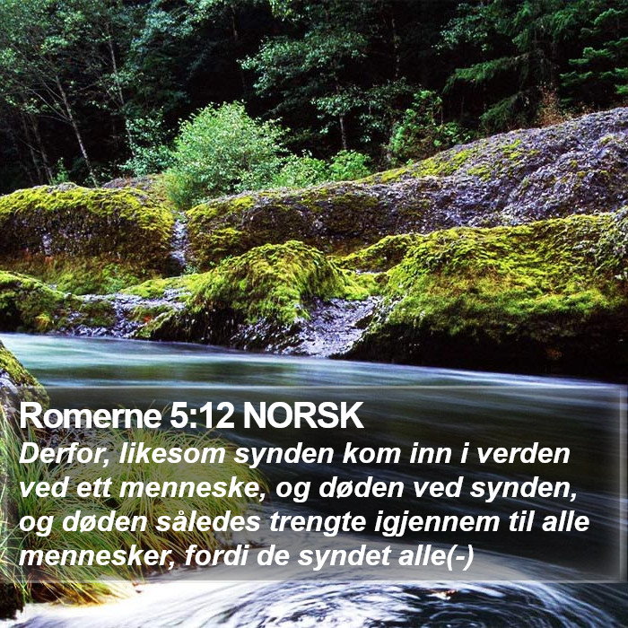 Romerne 5:12 NORSK Bible Study