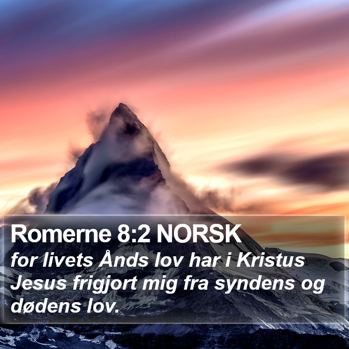 Romerne 8:2 NORSK Bible Study