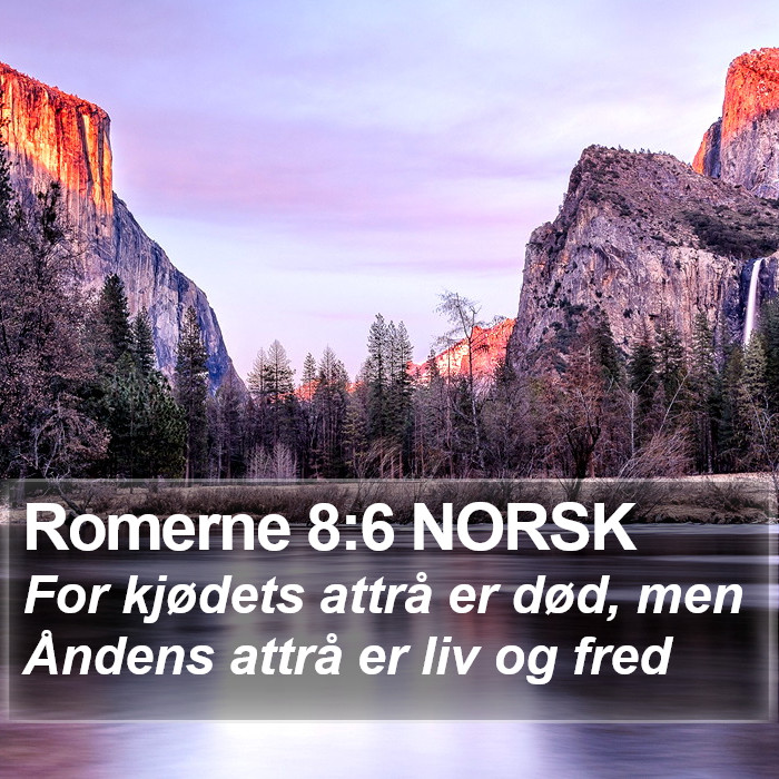 Romerne 8:6 NORSK Bible Study