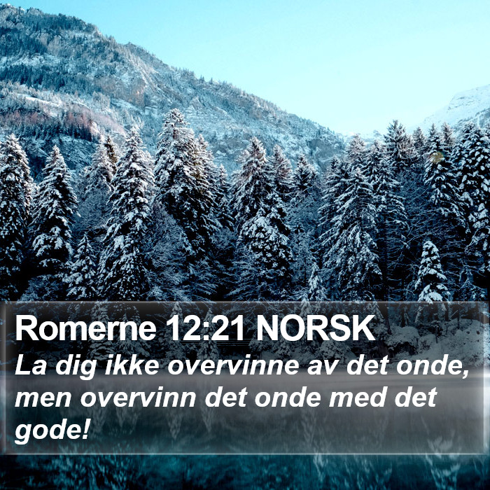 Romerne 12:21 NORSK Bible Study