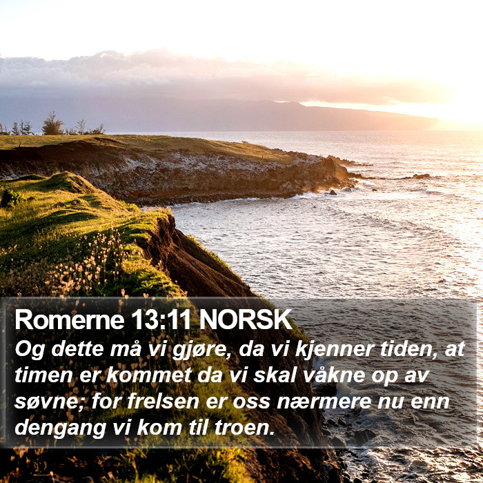 Romerne 13:11 NORSK Bible Study