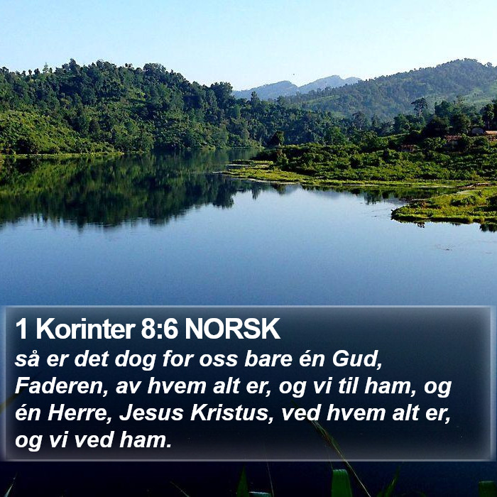 1 Korinter 8:6 NORSK Bible Study