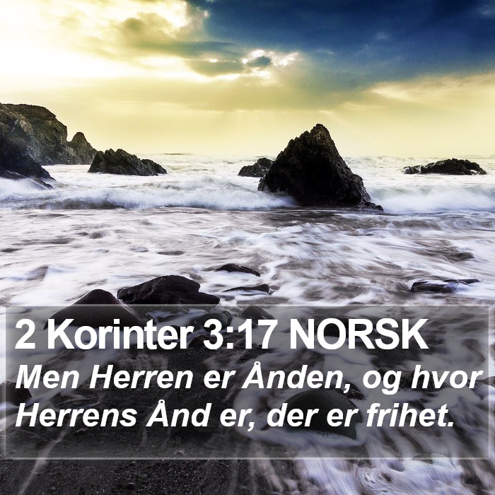 2 Korinter 3:17 NORSK Bible Study