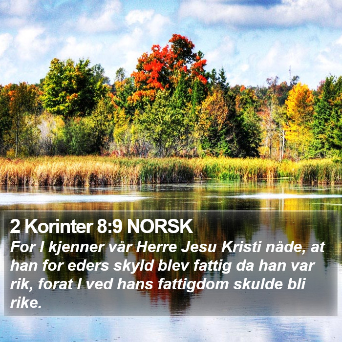 2 Korinter 8:9 NORSK Bible Study