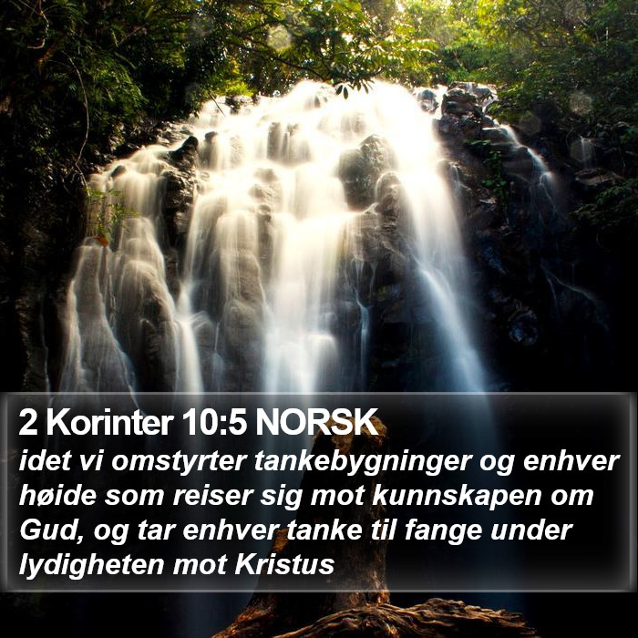 2 Korinter 10:5 NORSK Bible Study