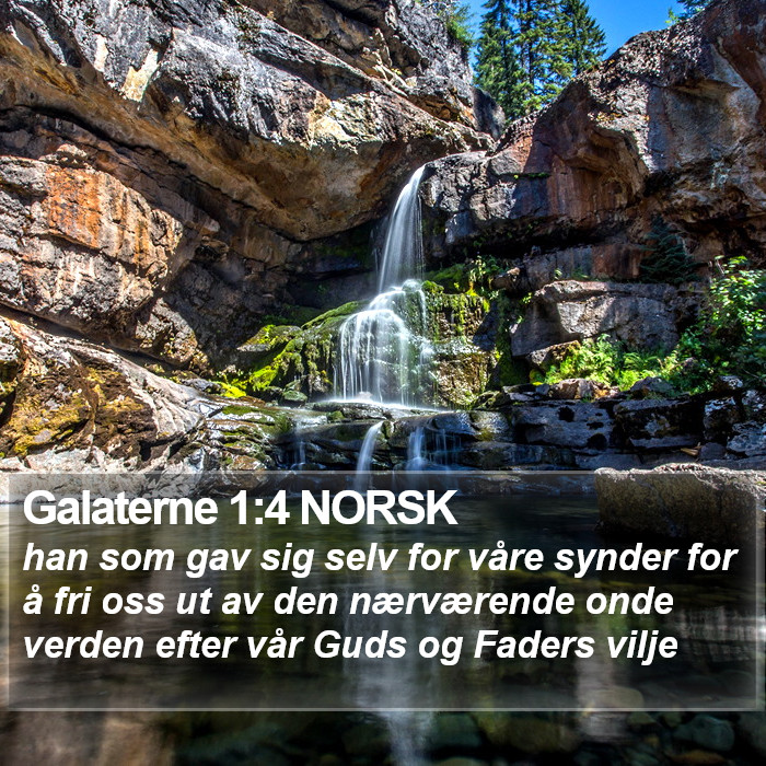 Galaterne 1:4 NORSK Bible Study