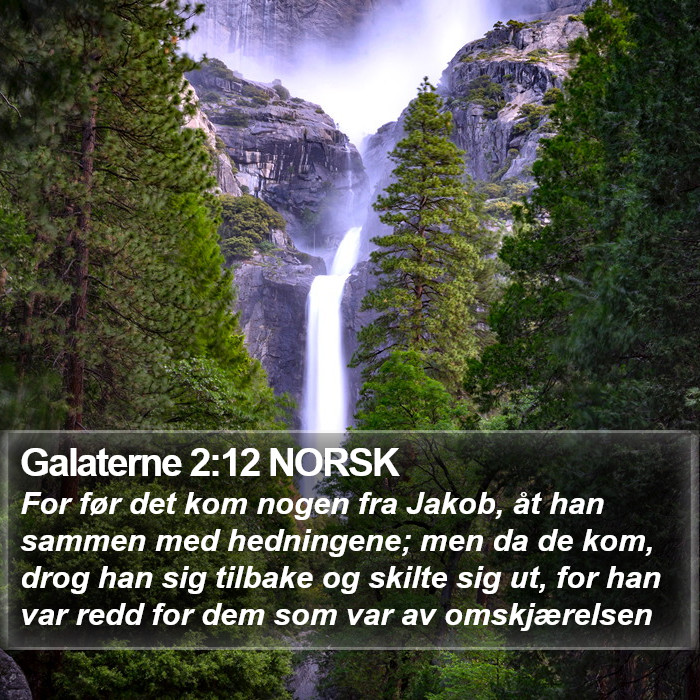 Galaterne 2:12 NORSK Bible Study