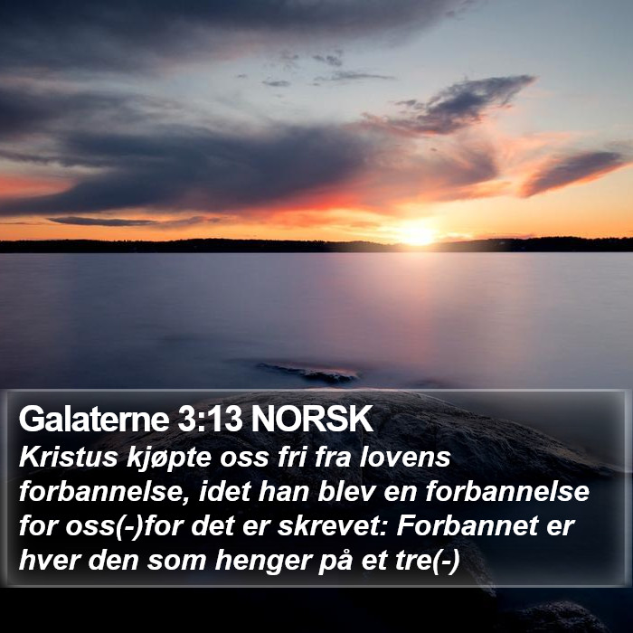 Galaterne 3:13 NORSK Bible Study