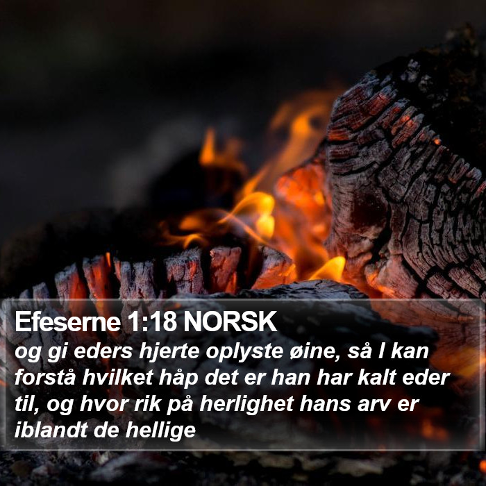 Efeserne 1:18 NORSK Bible Study