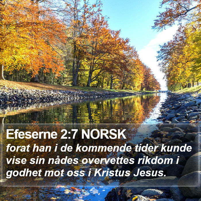 Efeserne 2:7 NORSK Bible Study