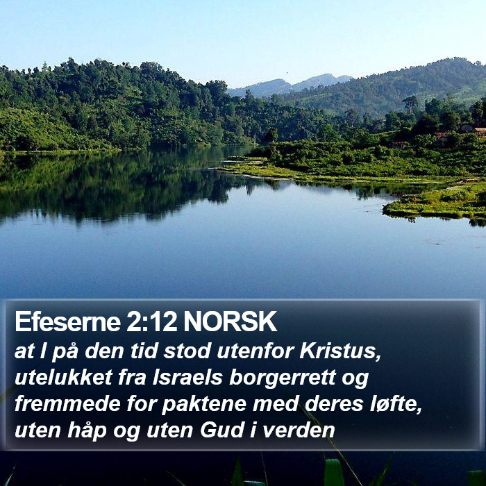 Efeserne 2:12 NORSK Bible Study