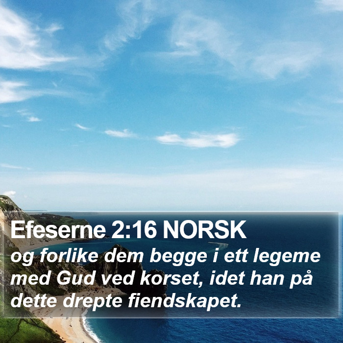 Efeserne 2:16 NORSK Bible Study