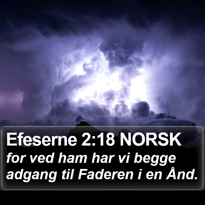 Efeserne 2:18 NORSK Bible Study