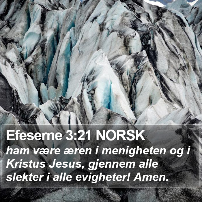 Efeserne 3:21 NORSK Bible Study