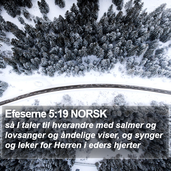 Efeserne 5:19 NORSK Bible Study