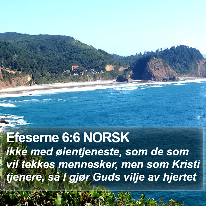 Efeserne 6:6 NORSK Bible Study