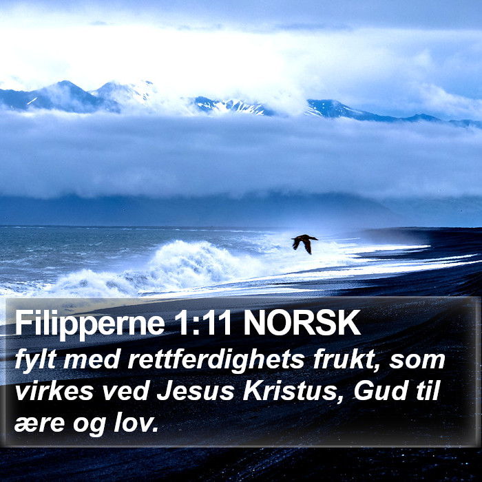 Filipperne 1:11 NORSK Bible Study