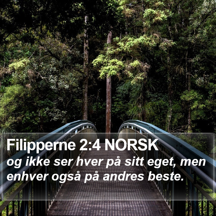 Filipperne 2:4 NORSK Bible Study