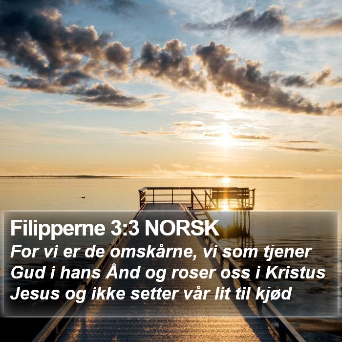 Filipperne 3:3 NORSK Bible Study