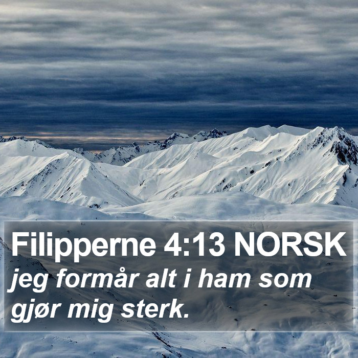 Filipperne 4:13 NORSK Bible Study