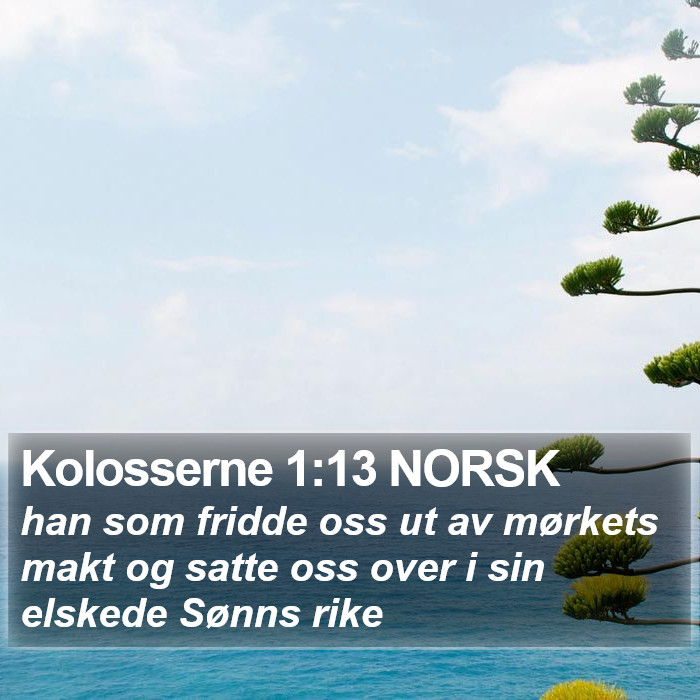 Kolosserne 1:13 NORSK Bible Study