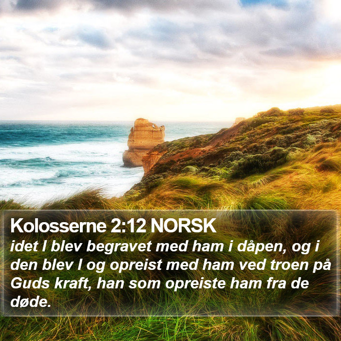 Kolosserne 2:12 NORSK Bible Study
