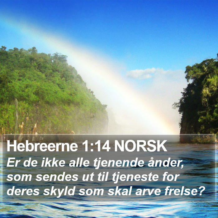 Hebreerne 1:14 NORSK Bible Study