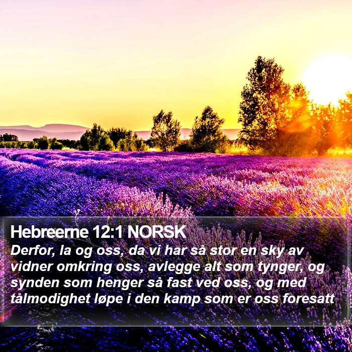 Hebreerne 12:1 NORSK Bible Study