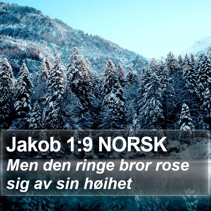 Jakob 1:9 NORSK Bible Study