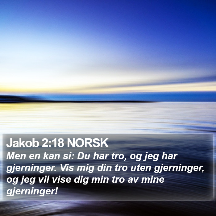 Jakob 2:18 NORSK Bible Study