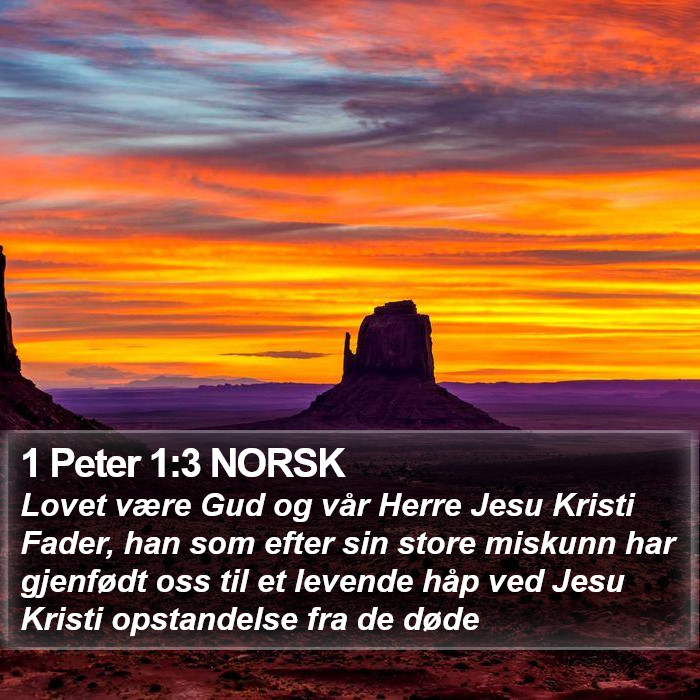 1 Peter 1:3 NORSK Bible Study