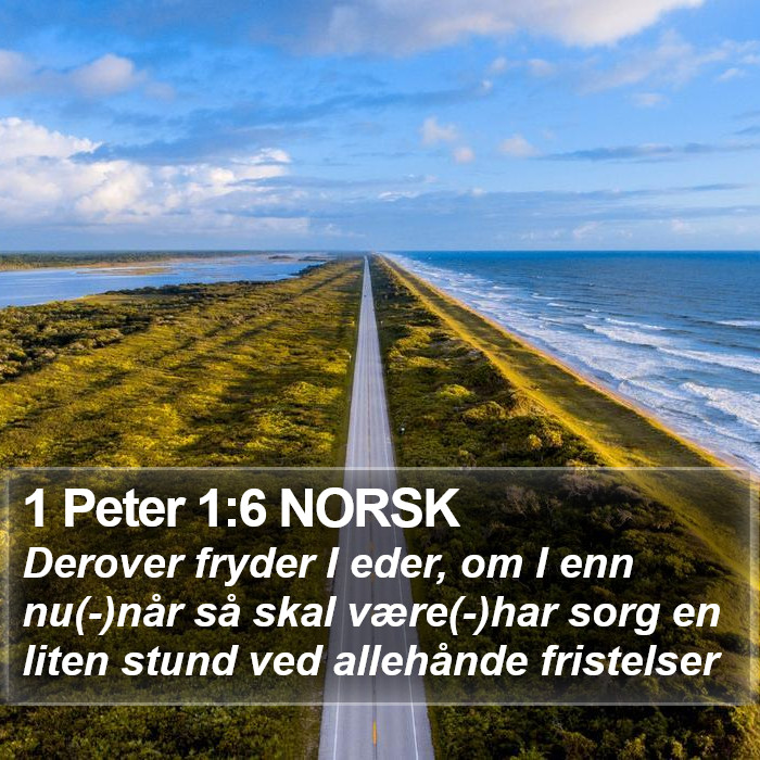 1 Peter 1:6 NORSK Bible Study