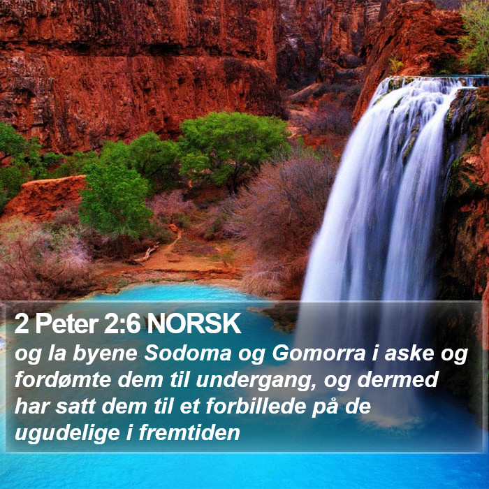 2 Peter 2:6 NORSK Bible Study