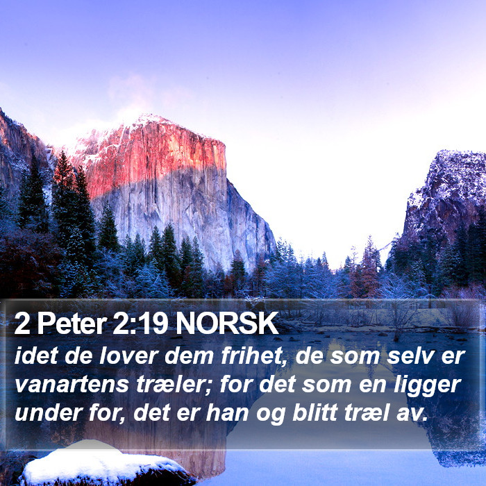 2 Peter 2:19 NORSK Bible Study