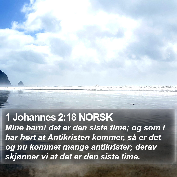 1 Johannes 2:18 NORSK Bible Study