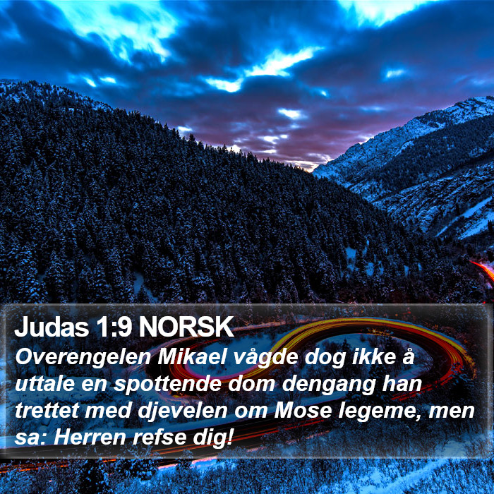 Judas 1:9 NORSK Bible Study