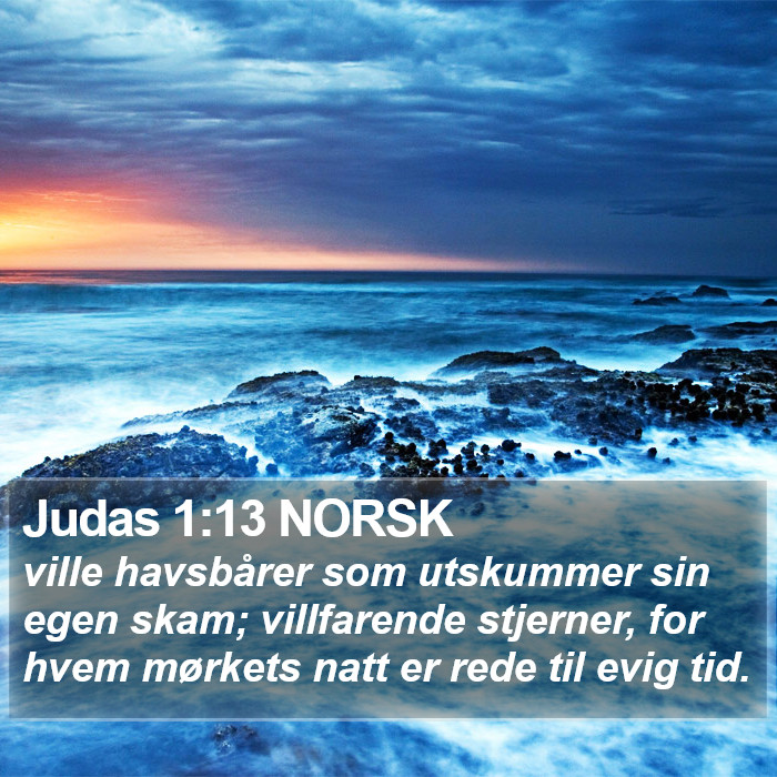 Judas 1:13 NORSK Bible Study