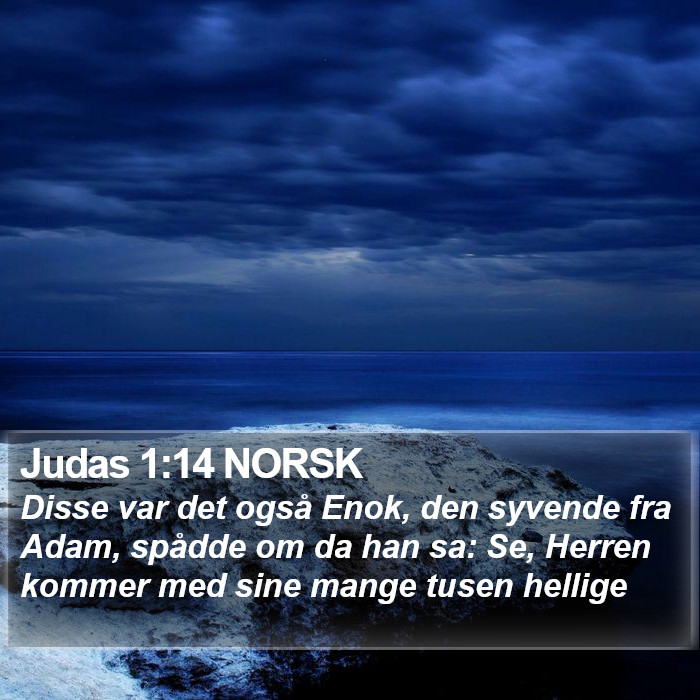 Judas 1:14 NORSK Bible Study