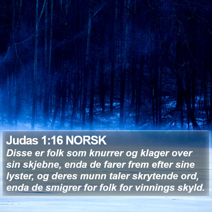 Judas 1:16 NORSK Bible Study