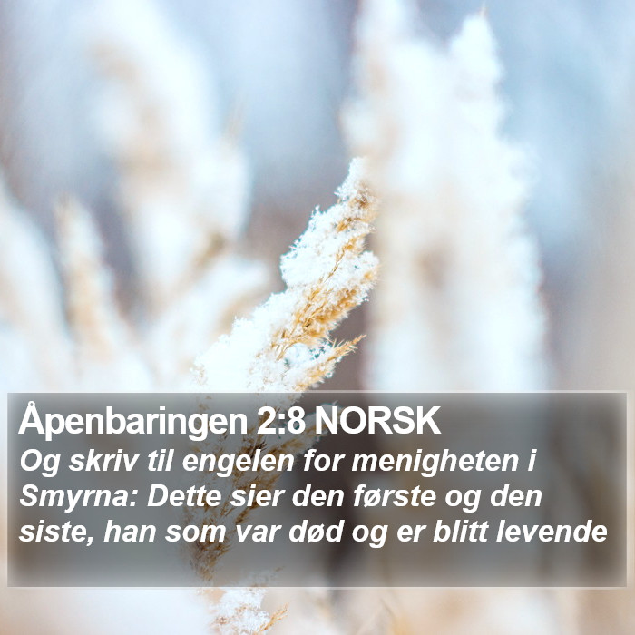 Åpenbaringen 2:8 NORSK Bible Study