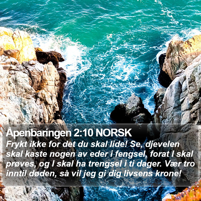 Åpenbaringen 2:10 NORSK Bible Study