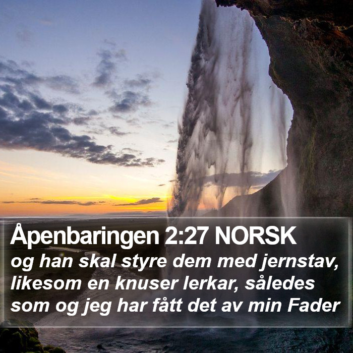 Åpenbaringen 2:27 NORSK Bible Study