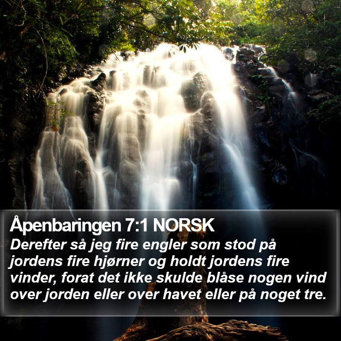 Åpenbaringen 7:1 NORSK Bible Study