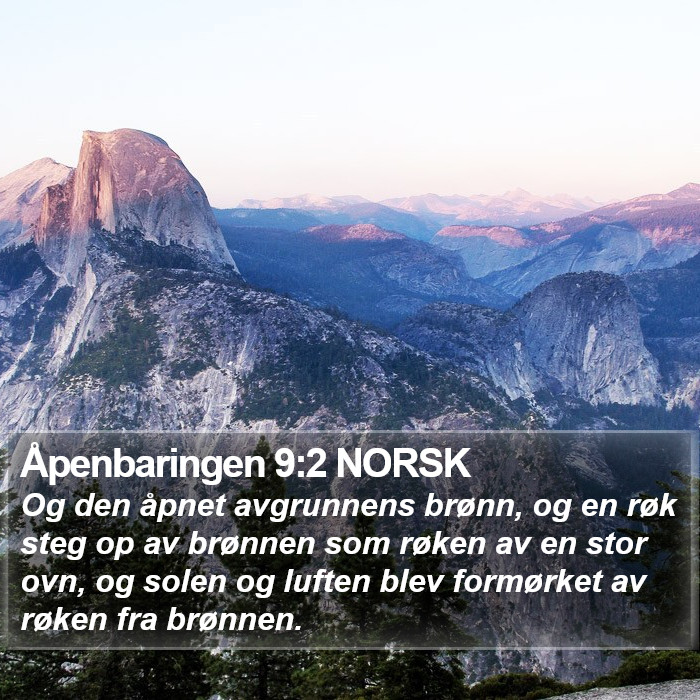 Åpenbaringen 9:2 NORSK Bible Study