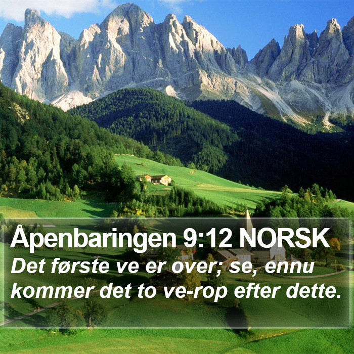 Åpenbaringen 9:12 NORSK Bible Study