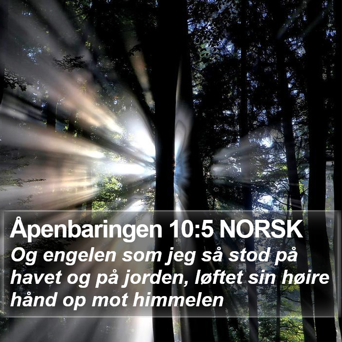 Åpenbaringen 10:5 NORSK Bible Study