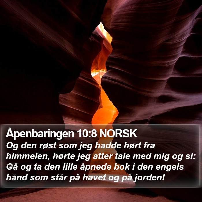 Åpenbaringen 10:8 NORSK Bible Study