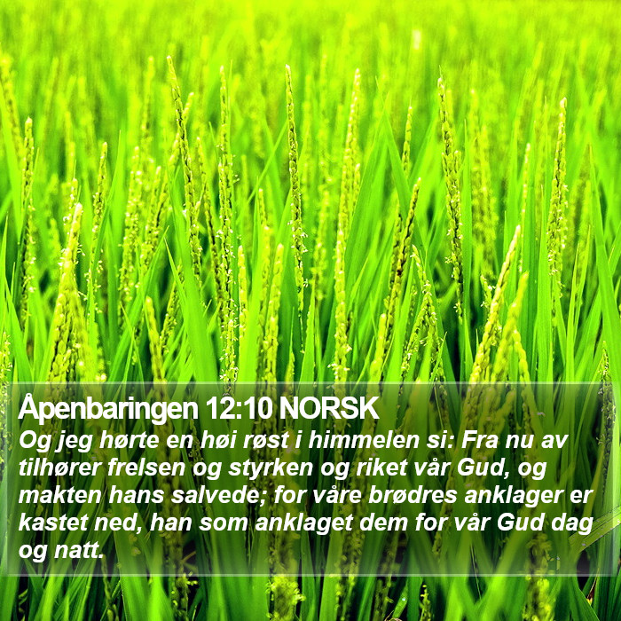 Åpenbaringen 12:10 NORSK Bible Study