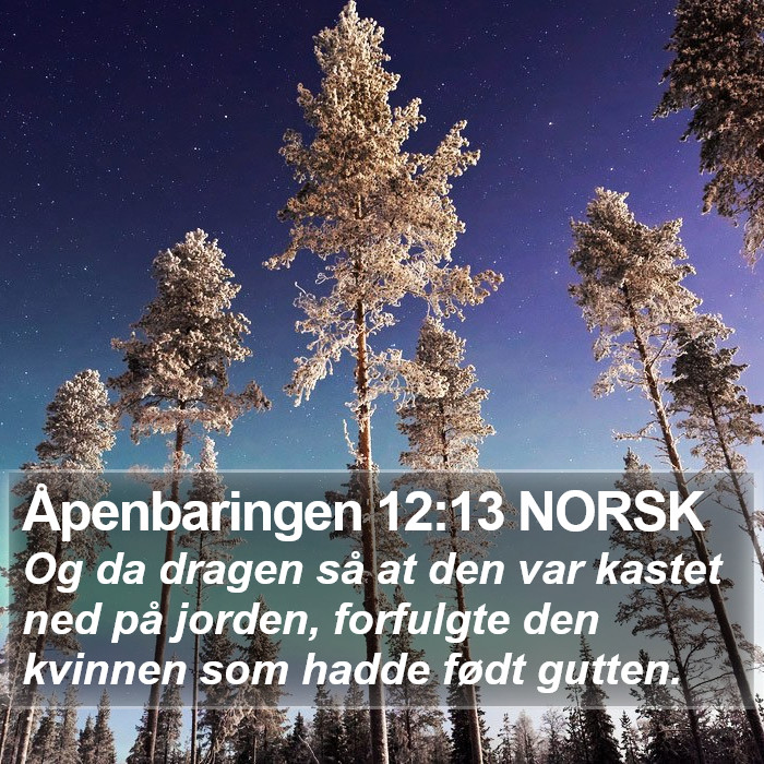 Åpenbaringen 12:13 NORSK Bible Study